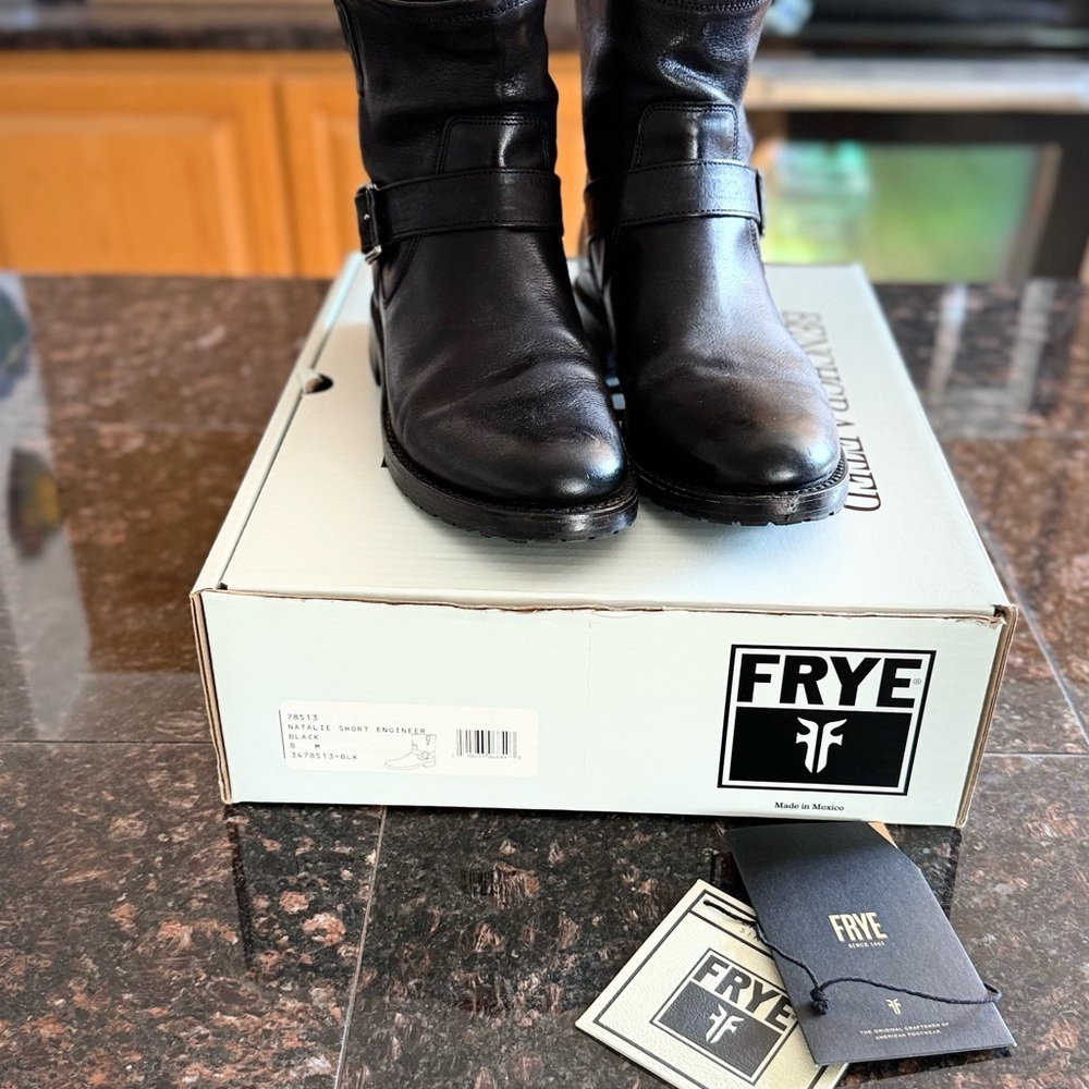 Frye Natalie Short Engineer Boot - Picture 11 of 12